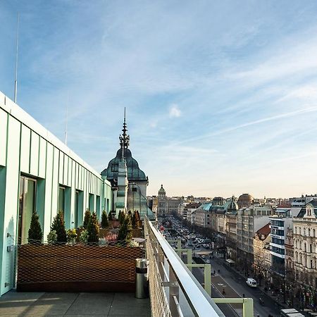 Wenceslas Square Terraces Praga Zewnętrze zdjęcie