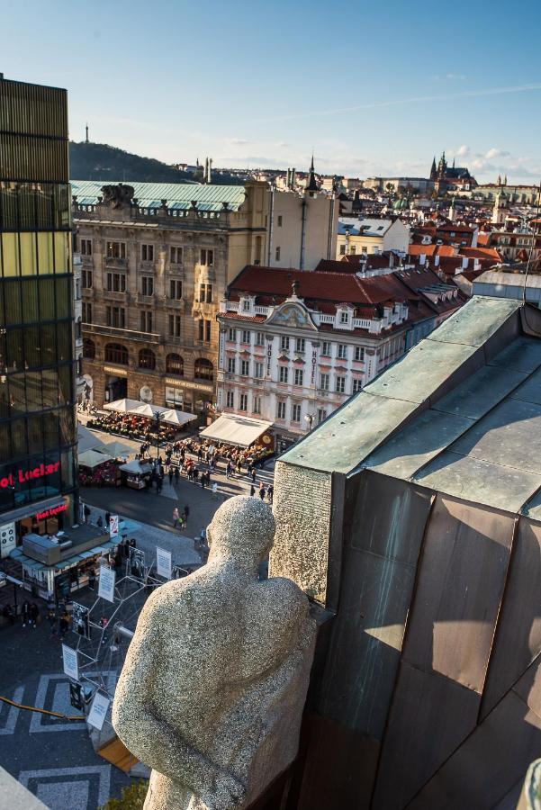 Wenceslas Square Terraces Praga Zewnętrze zdjęcie
