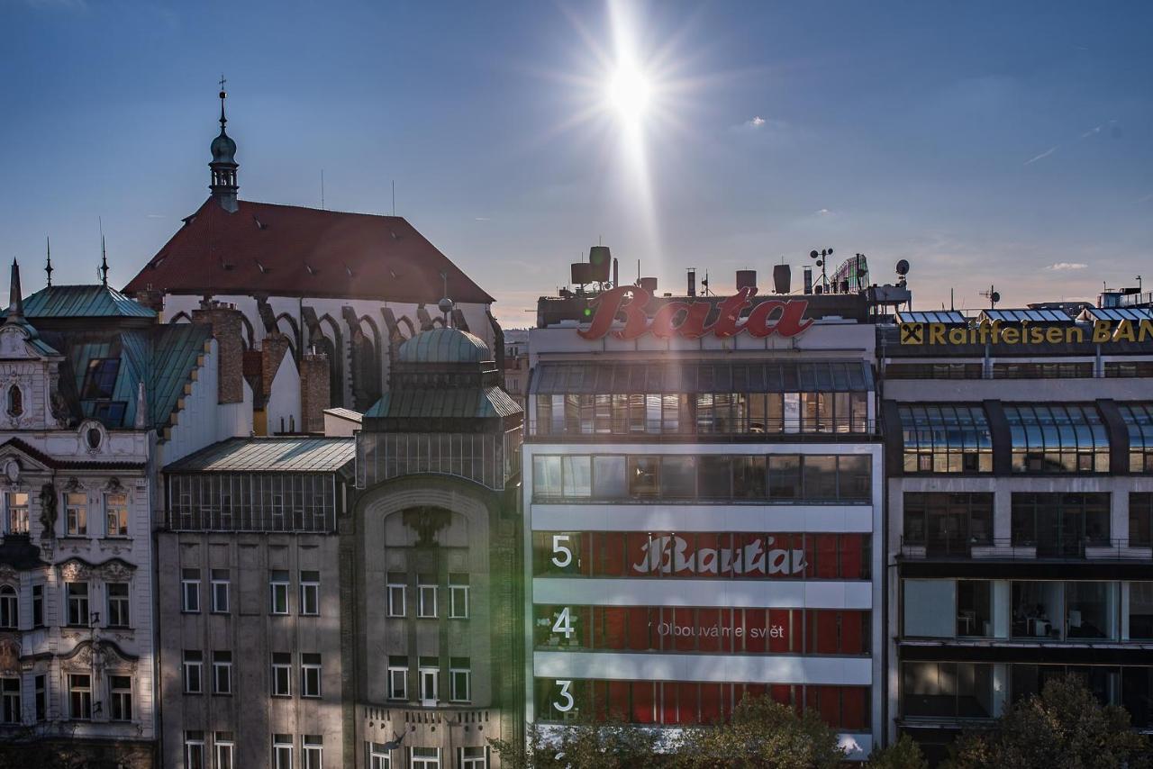 Wenceslas Square Terraces Praga Zewnętrze zdjęcie